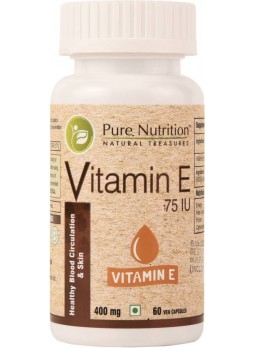 Pure Nutrition Vitamin E 60 Veg Capsules